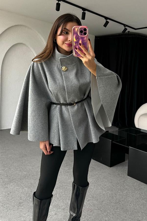 Becca Kemerli Gri Panço