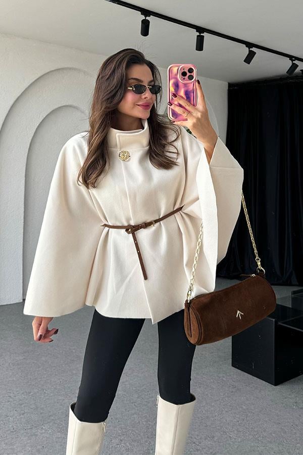 Becca Kemerli Krem Panço