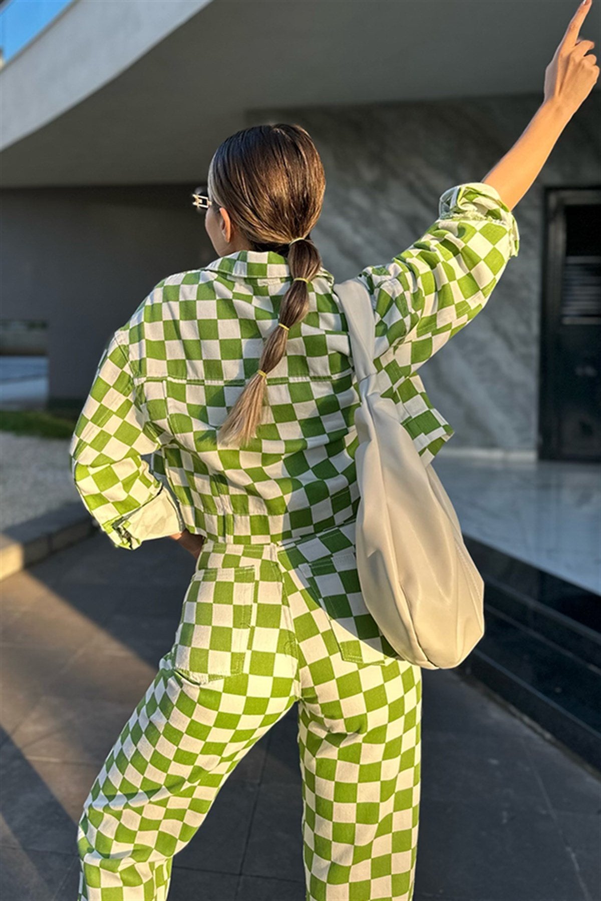 Bella Vita dama desenli kanvas takım