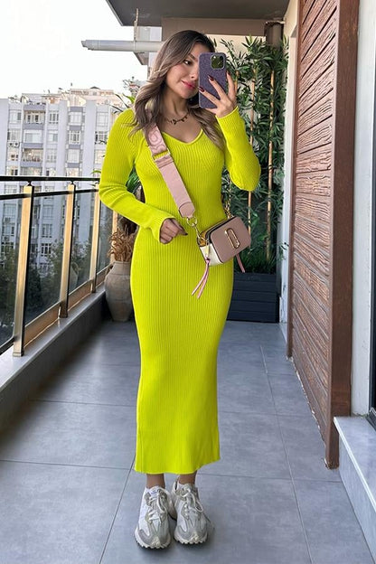 Bellanca Orjinal Toparlayıcı Neon Elbise