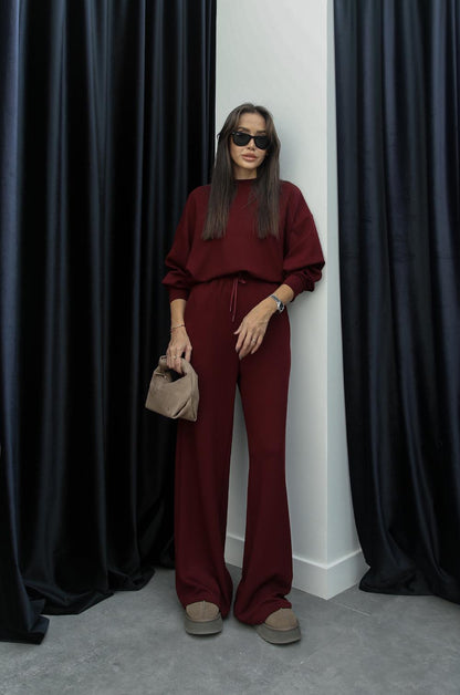 BORDO CLAIRE MODAL EŞOFMAN TAKIM