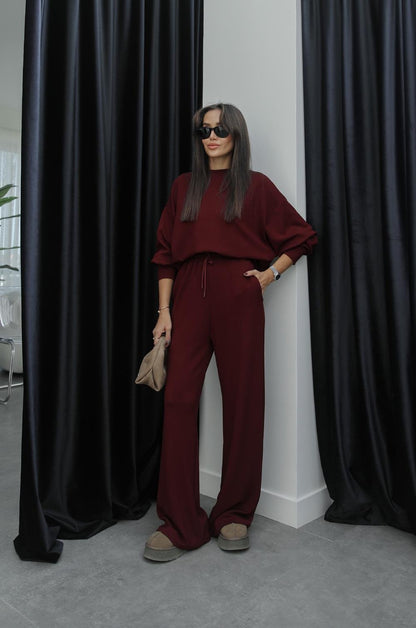 BORDO CLAIRE MODAL EŞOFMAN TAKIM