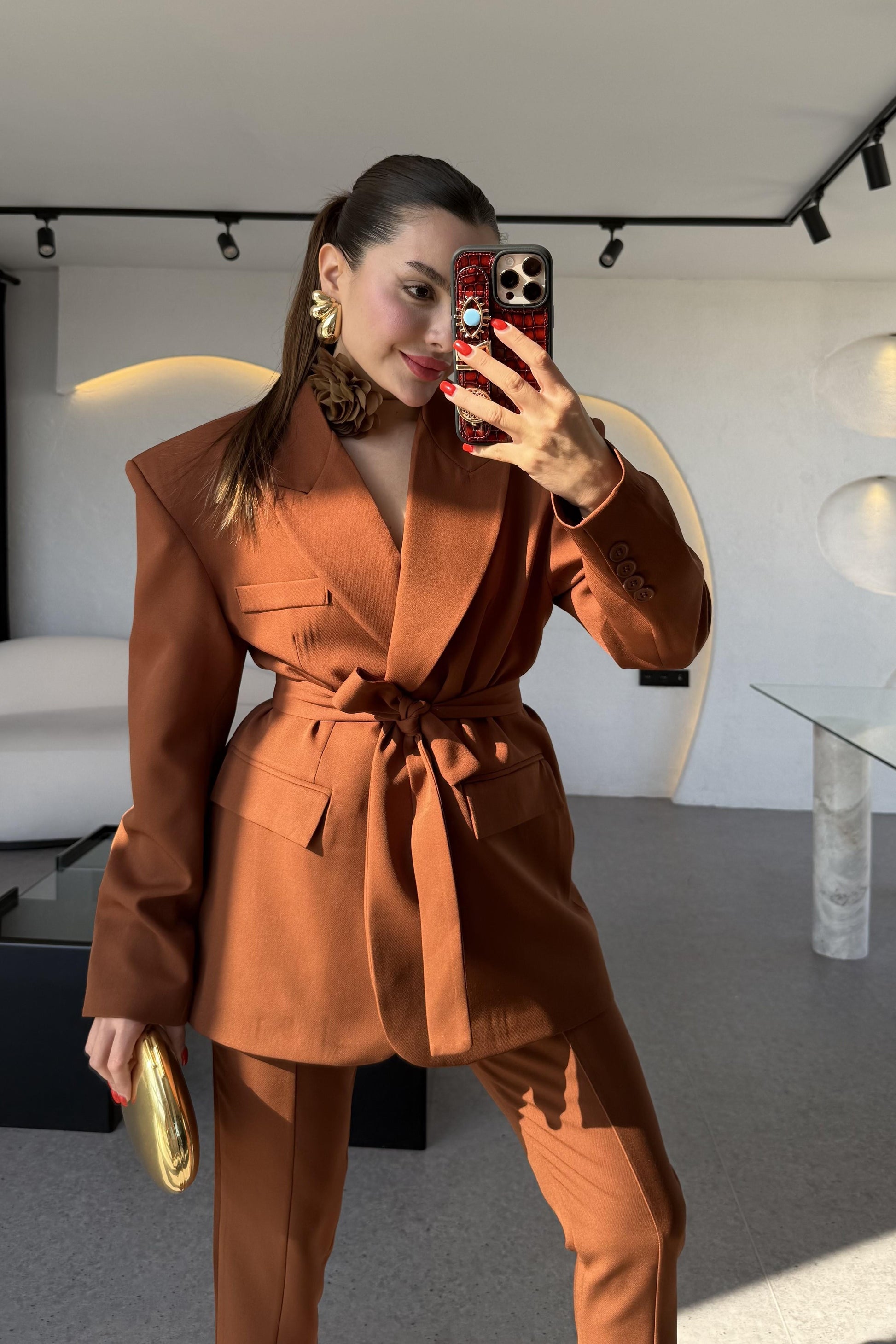 Bragen Taba Kuşaklı Takım