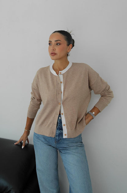 CAMEL YAKASI RENKLI HIRKA