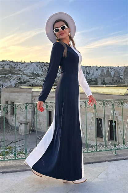 Lavicert - Beyaz Tasarım Elbise