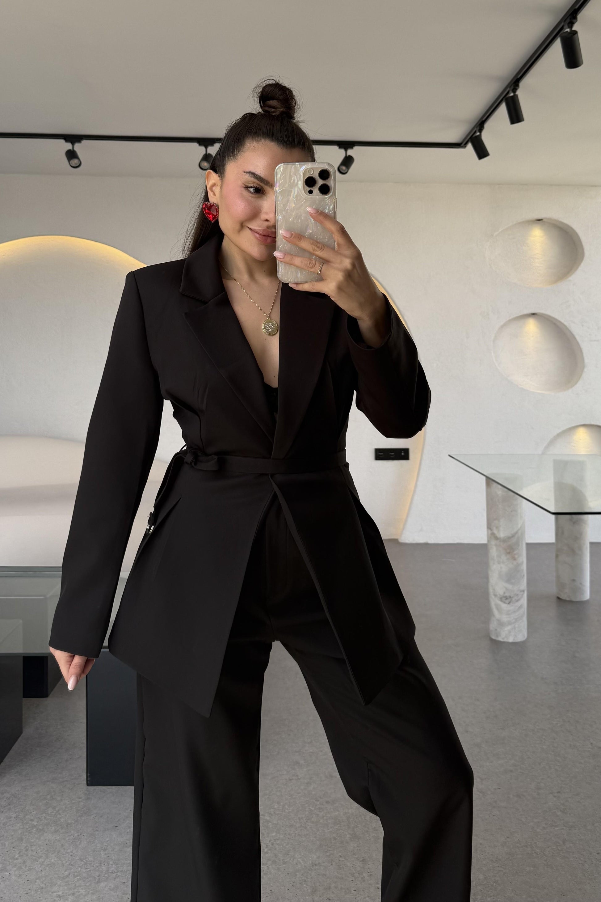 Celebration Siyah Premium Blazer Pantolon Takım