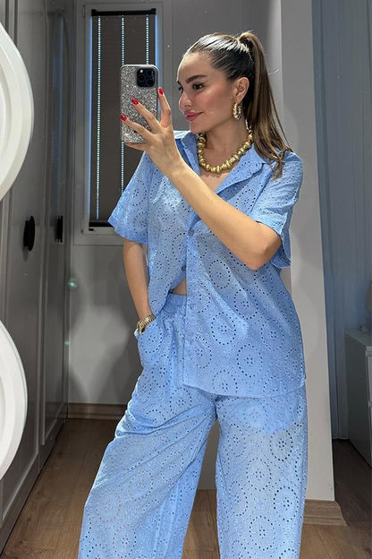 Cielo Fisto Takım - Bebe Mavi