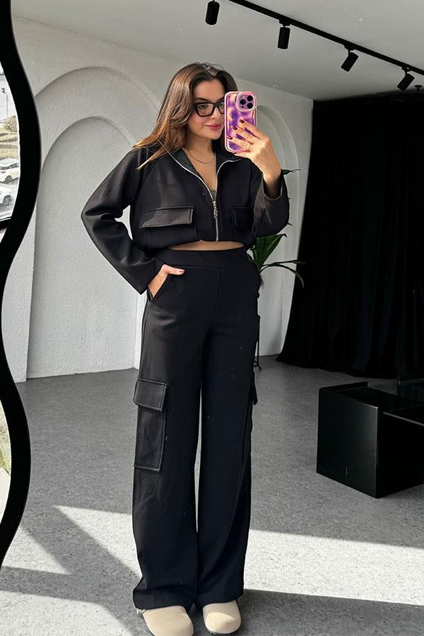 Claren Siyah Modal Kargo Takım