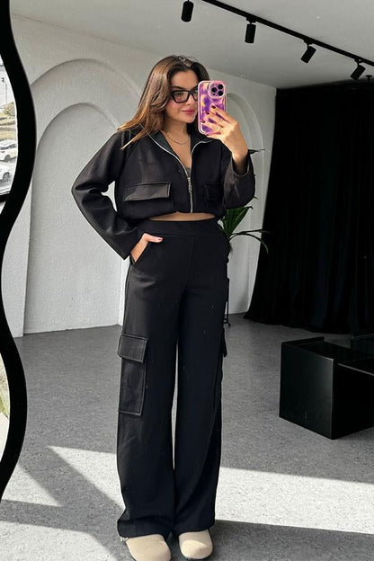 Claren Siyah Modal Kargo Takım