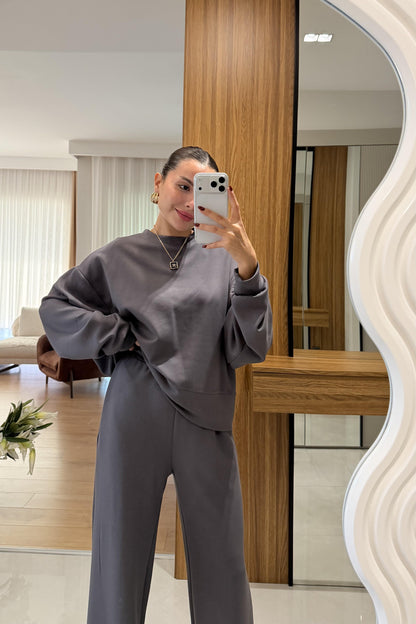 Daniel Antrasit Modal Kumaş Takım