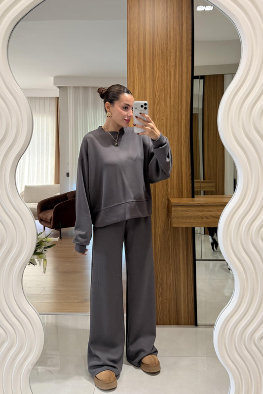 Daniel Antrasit Modal Kumaş Takım