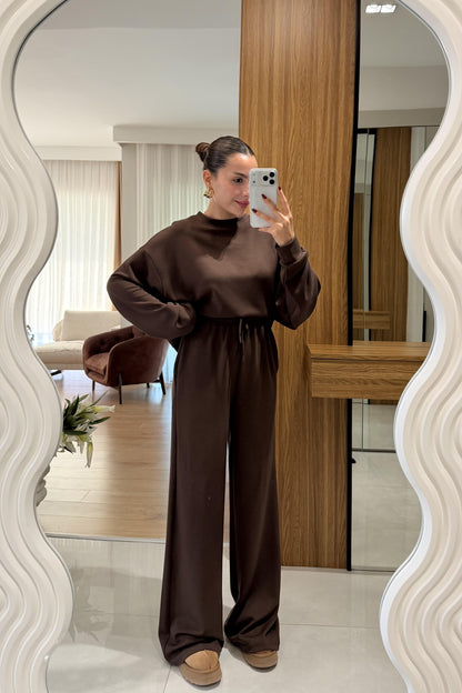 Daniel Kahve Modal Kumaş Takım