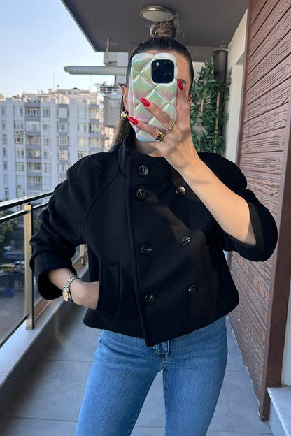 Danye Bamber Ceket - Siyah