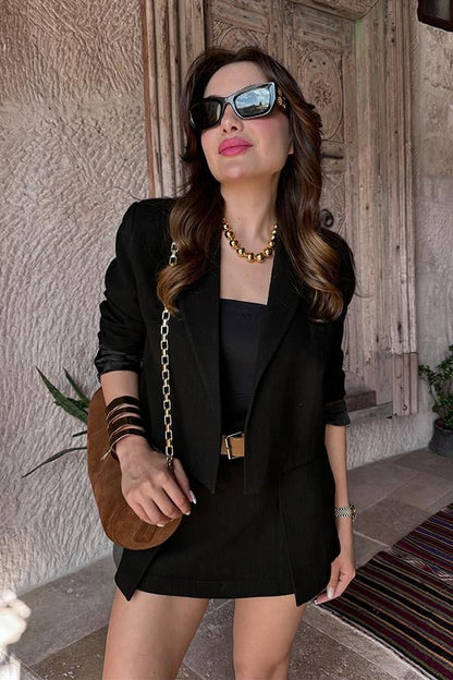 Debora Keten Takım - Siyah