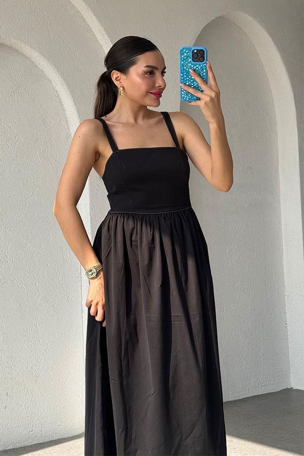Debra Orijinal Dikiş Detaylı Elbise