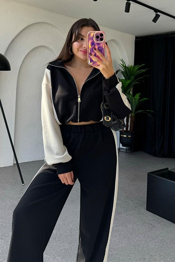 Dominic Premium Modal Siyah Takım