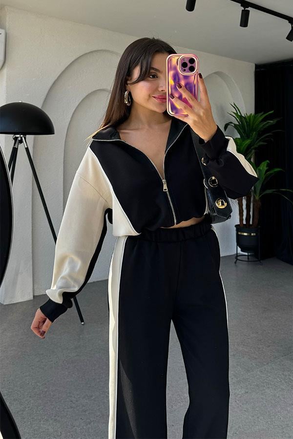 Dominic Premium Modal Siyah Takım