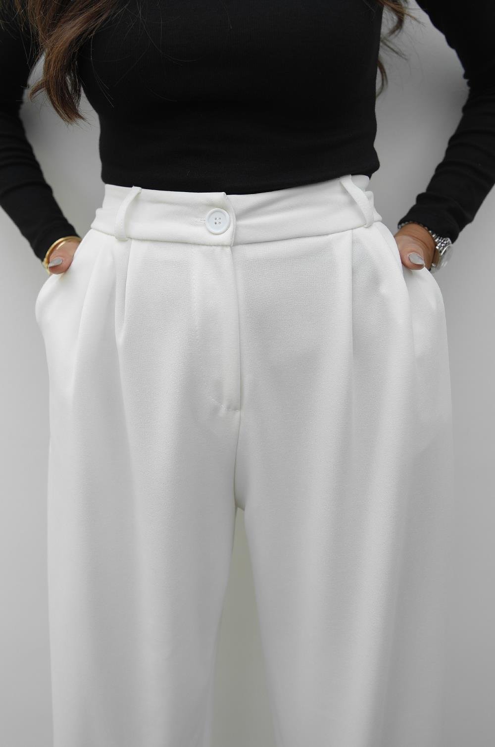 EKRU OSCAR PALAZZO PANTOLON