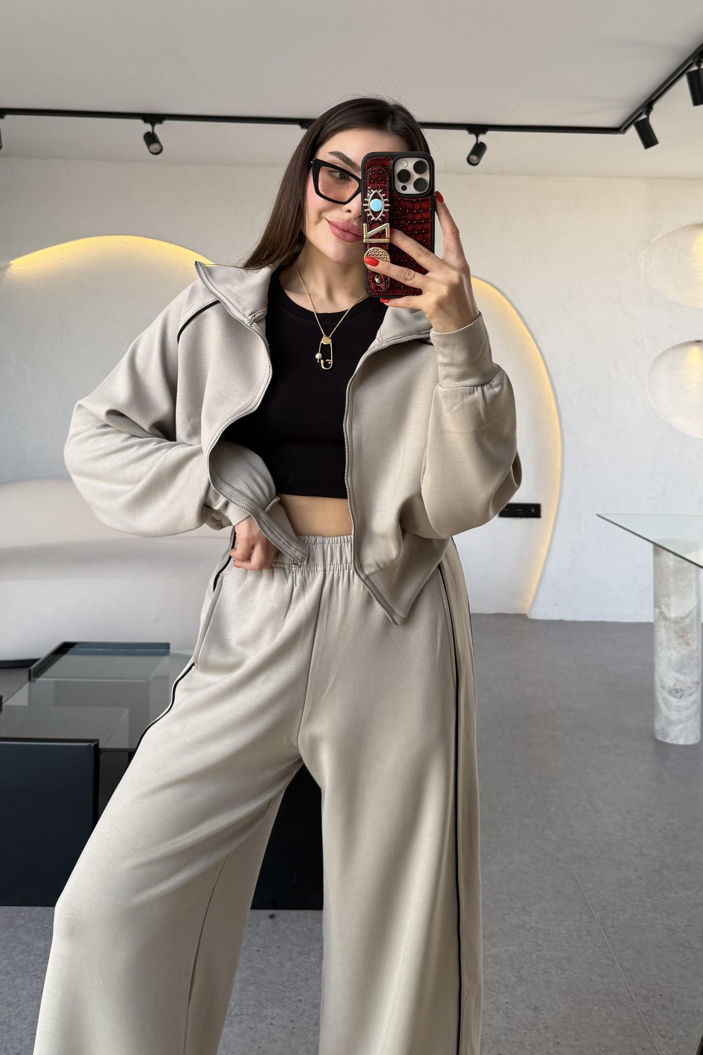 Elena Taş Biyeli Modal Takım