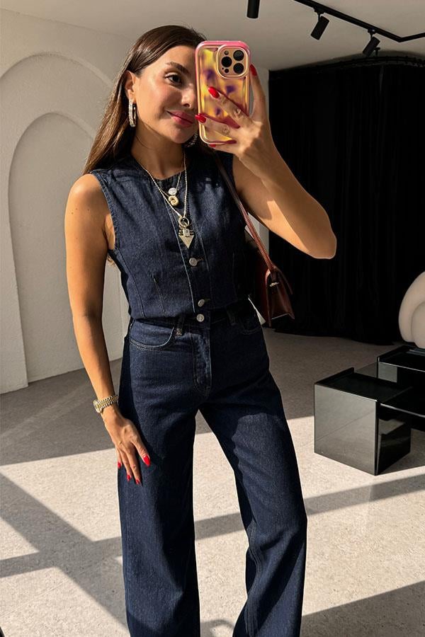 Elinor Denim İkili Takım