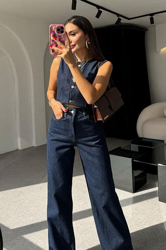 Elinor Denim İkili Takım