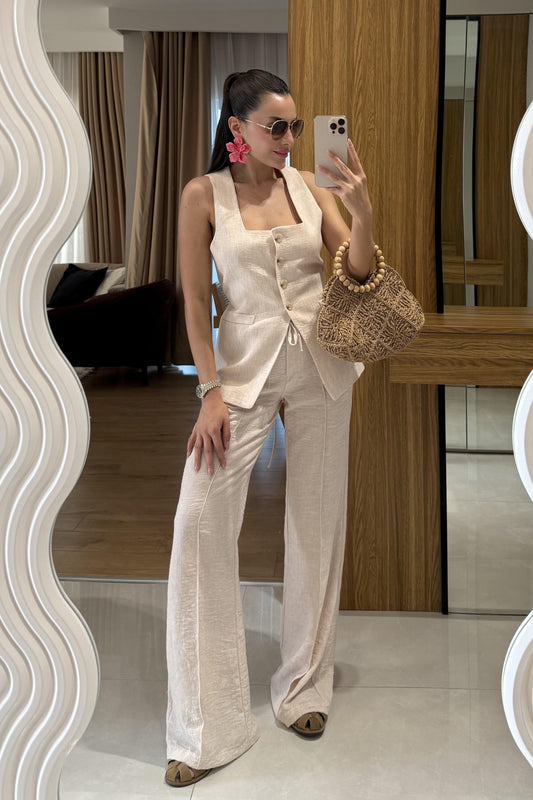 Elyor Bej Yelekli Takım