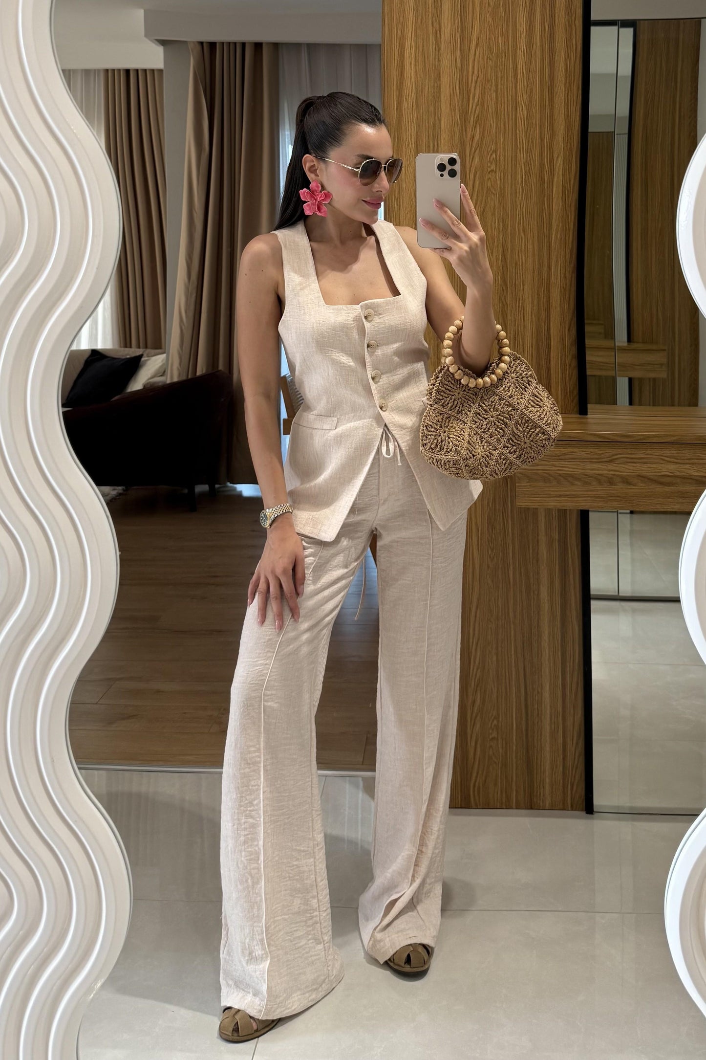 Elyor Bej Yelekli Takım