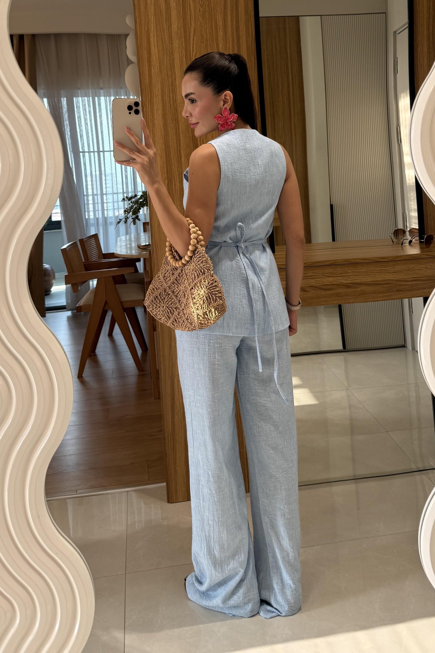 Elyor Mavi Yelekli Takım