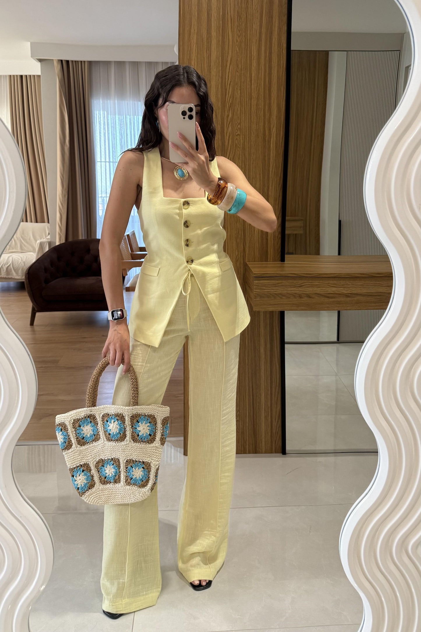 Elyor Sarı Yelekli Takım