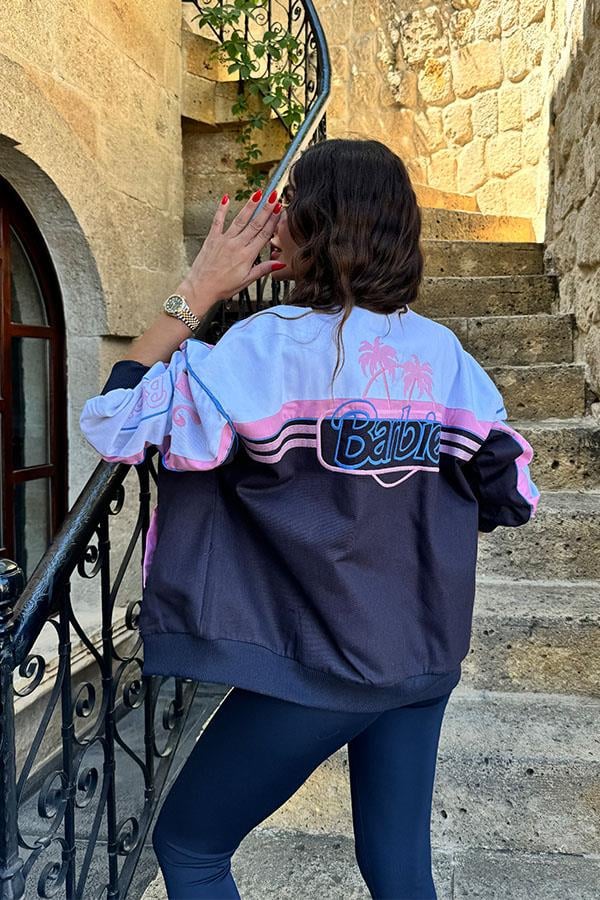 Emilia Barbie Bomber Ceket