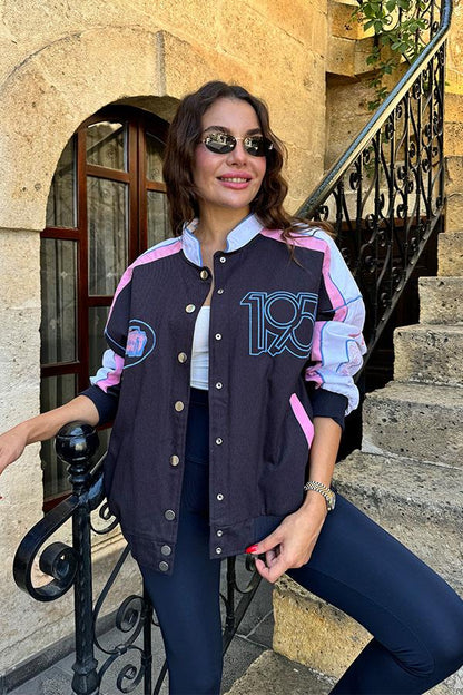 Emilia Barbie Bomber Ceket