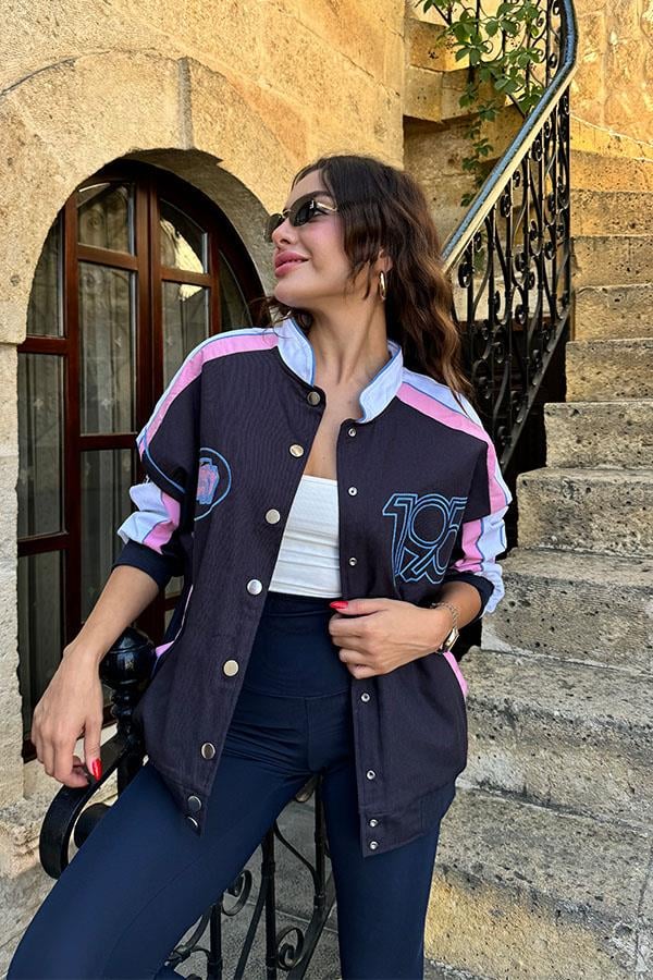 Emilia Barbie Bomber Ceket