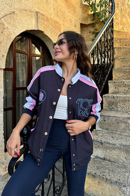 Emilia Barbie Bomber Ceket