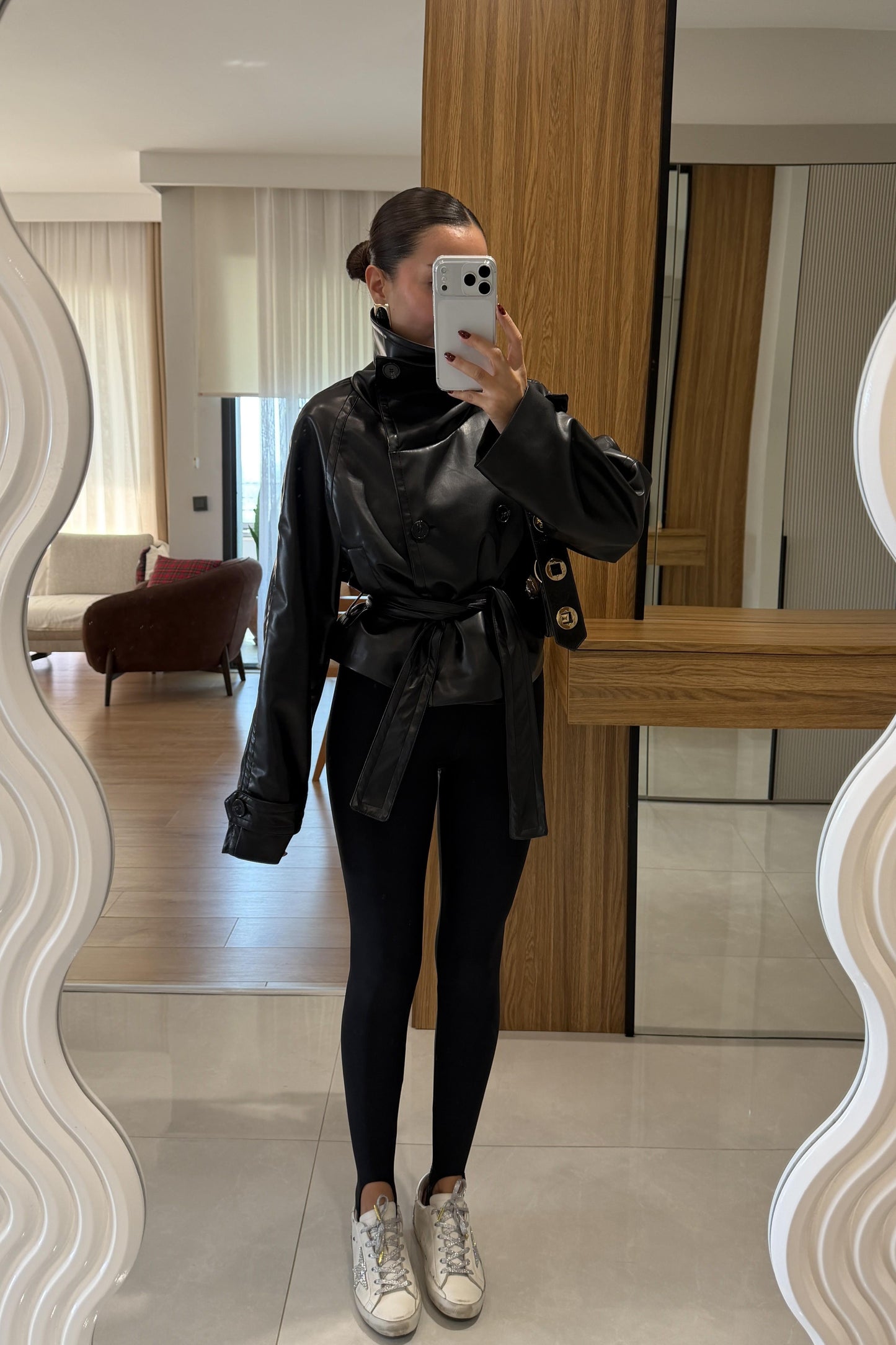 Evans Deri Dik Yaka Ceket