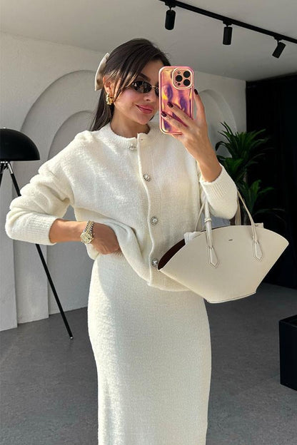 Frame Yumoş Beyaz İkili Takım