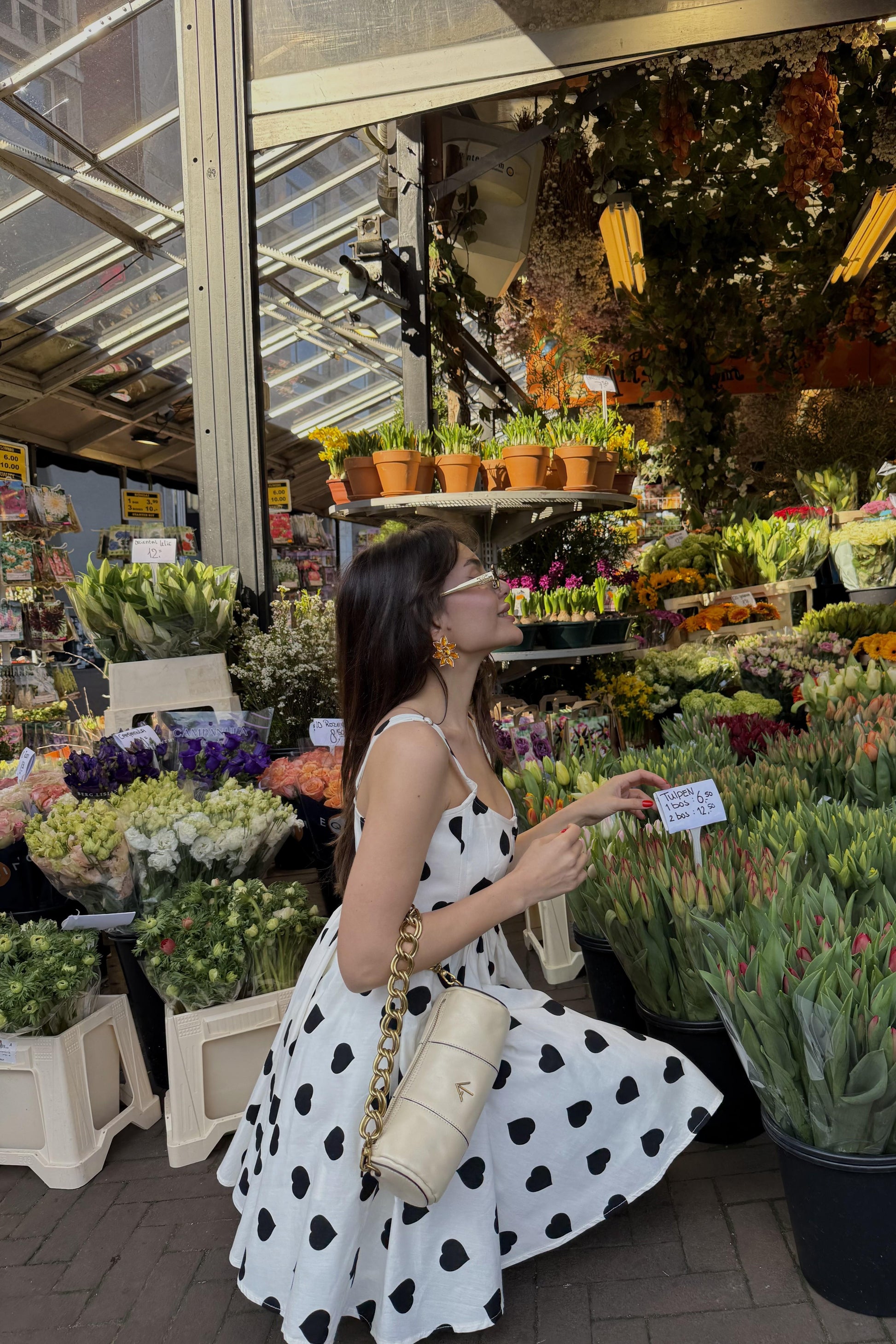 Friesland Kalpli Romantik Elbise