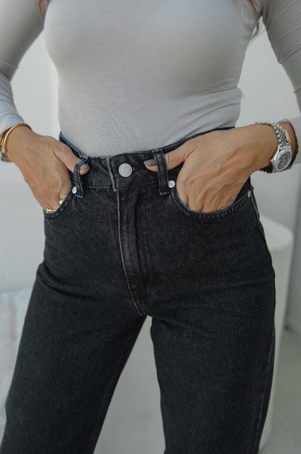 FÜME TEK CEPLI CEKET PANTOLON DENIM TAKIM