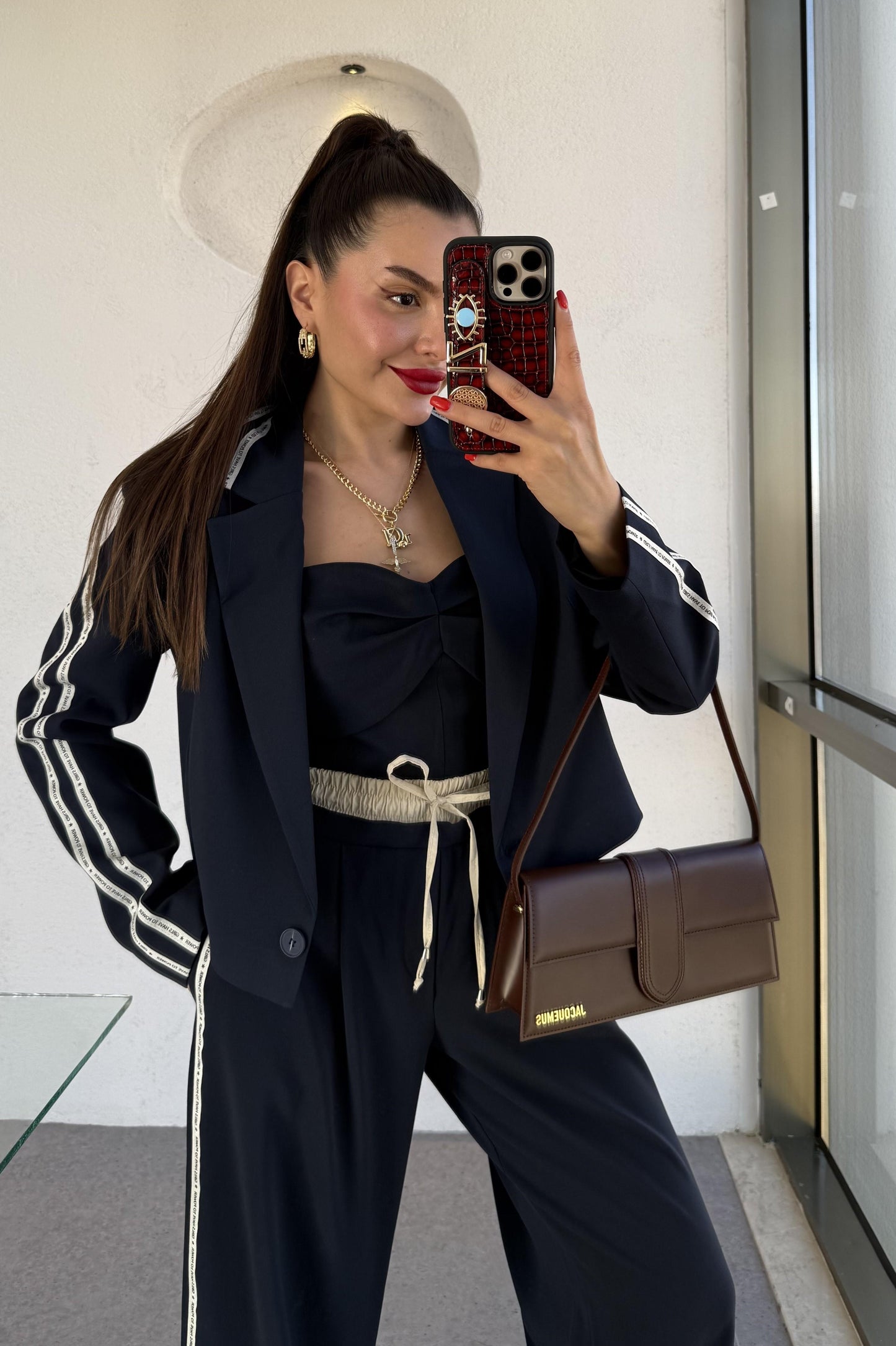 Girls Power Kısa Blazer Ceket