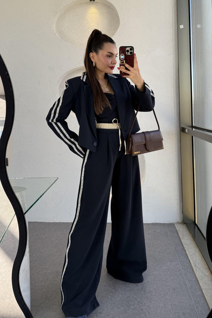 Girls Power Kısa Blazer Ceket