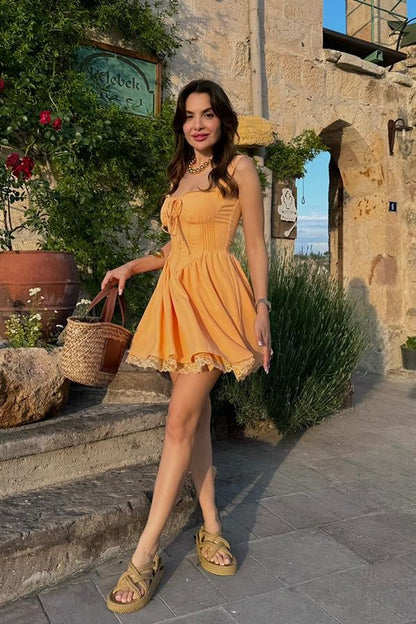 Gonzales Pinterest Elbise - Kavuniçi