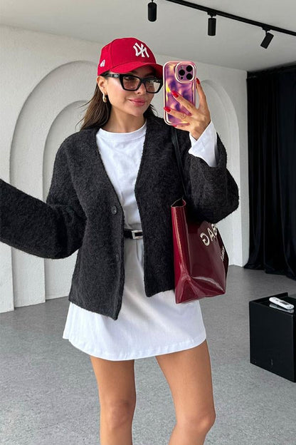 Gretchen Kırçıllı Siyah Pinterest Ceket