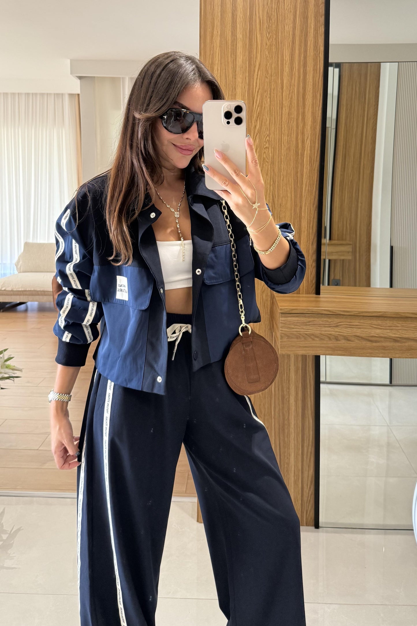 Holden Kenarları Yazılı Ceket