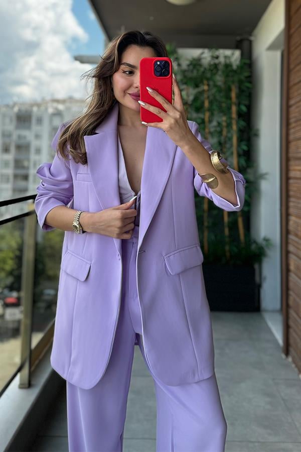 Holland Premium Lila Blazer Ceket