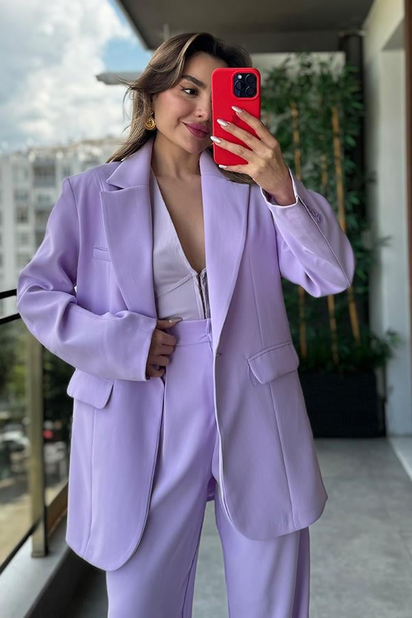 Holland Premium Lila Blazer Ceket