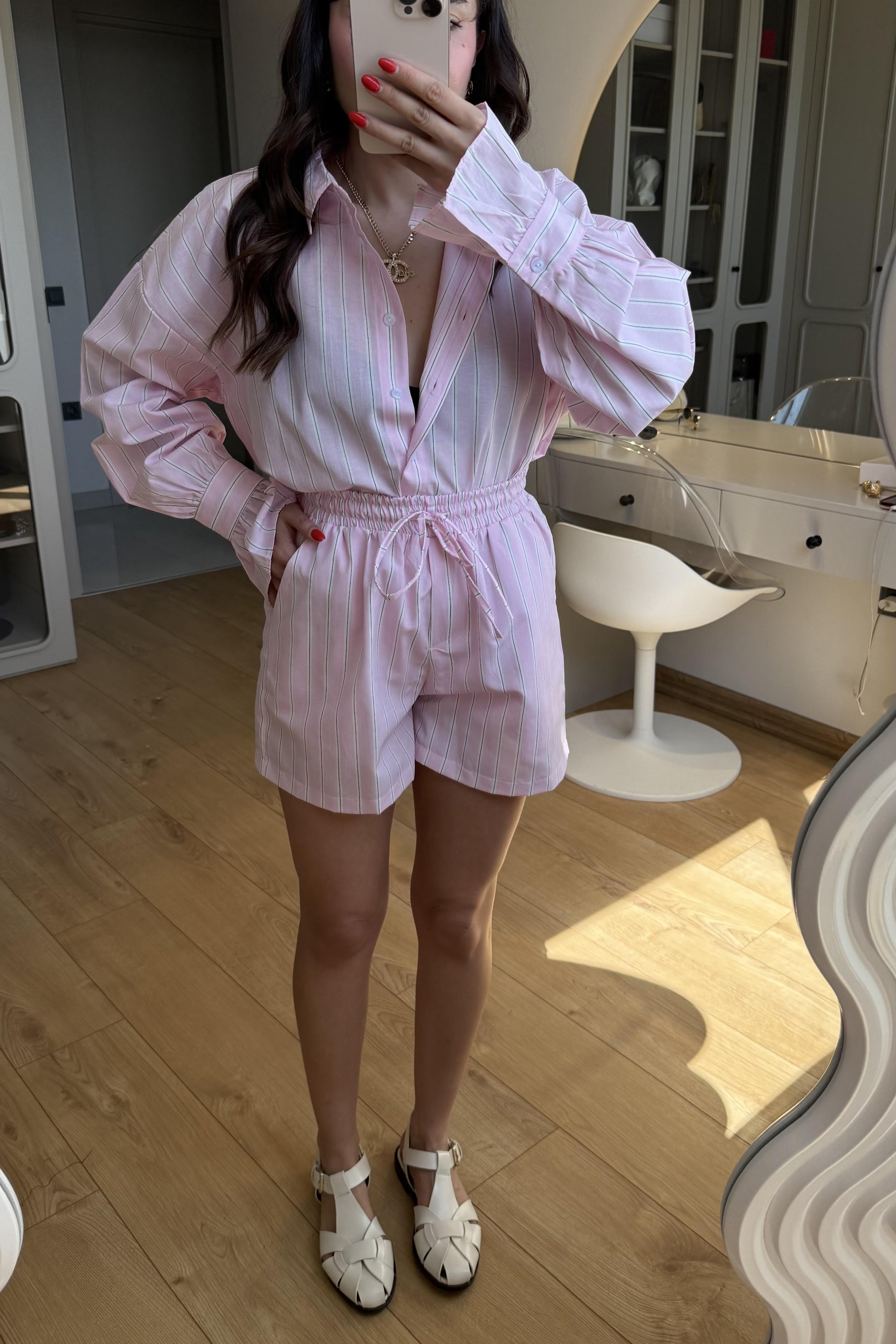 Hopper Pembe Şortlu Takım