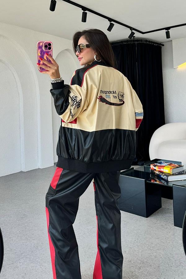 Hugo Motorcu Deri Ceket