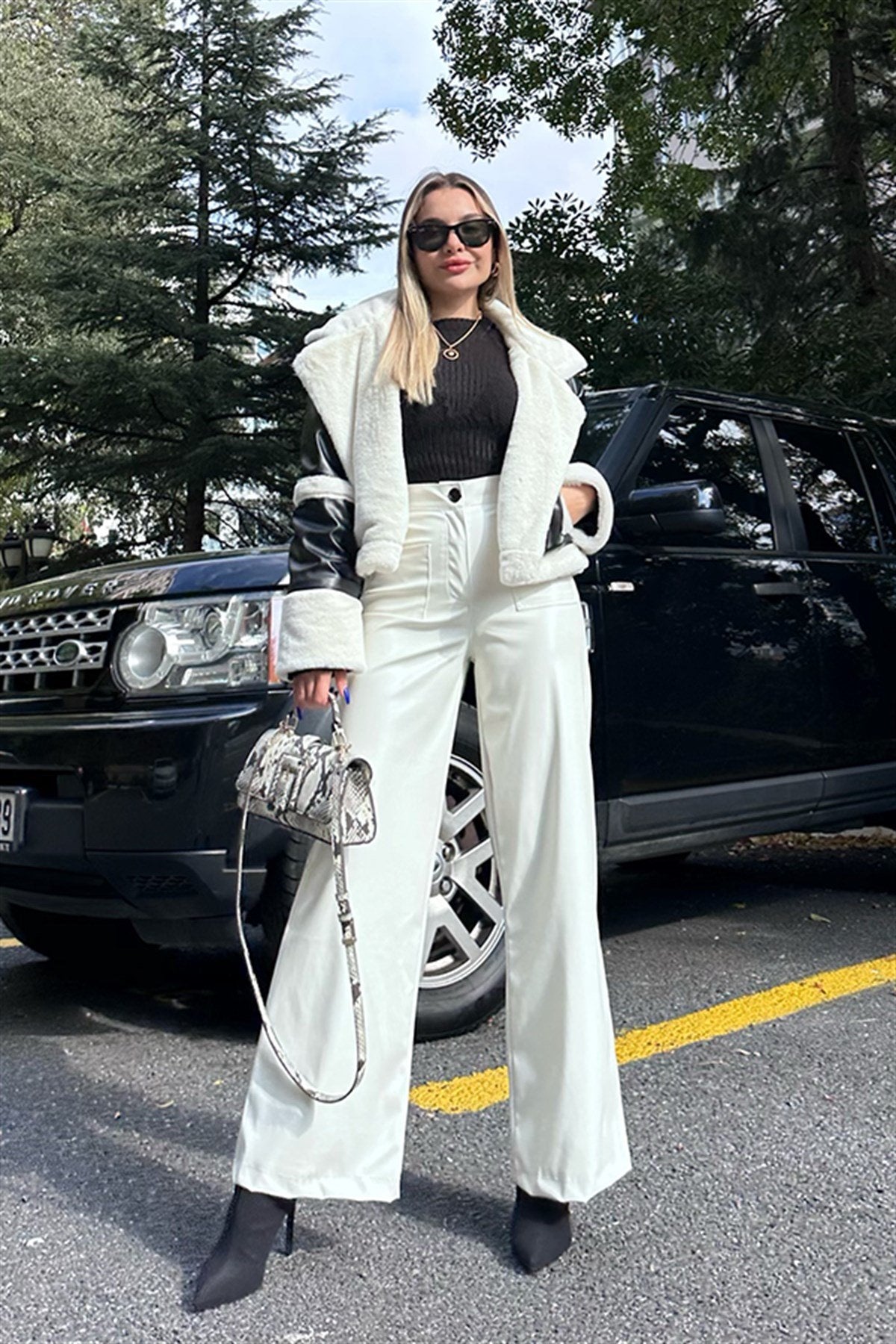 İçi yumuşak teddy deri ceket