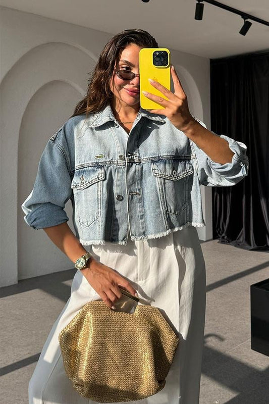 Jasmine Crop Kot Ceket