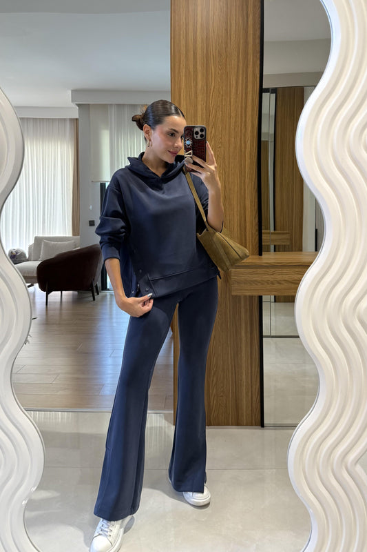 Jasper Lacivert Modal Premium Takım