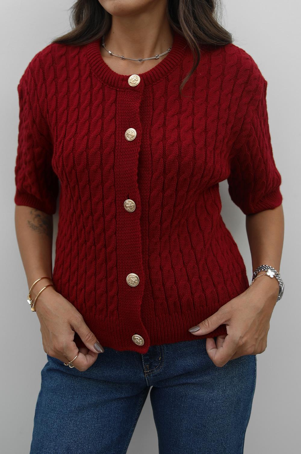 KIRMIZI GALLIA KISA KOLLU HIRKA